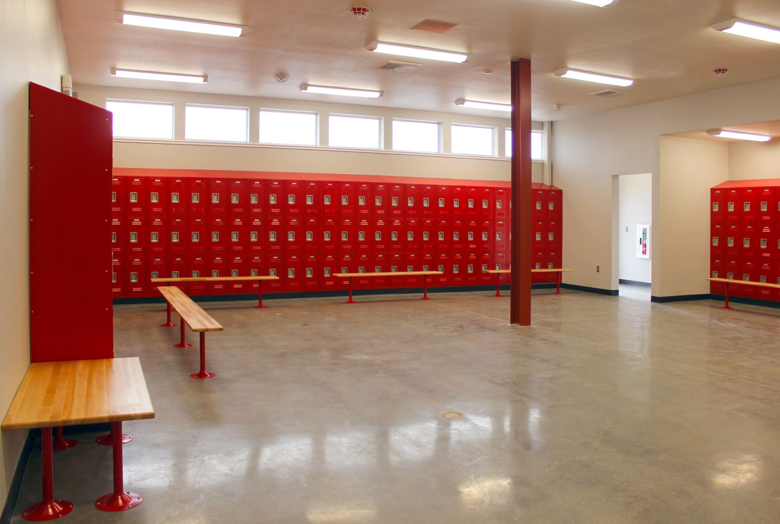 Gustine High School Locker Rooms Ct Brayton Sons Inc