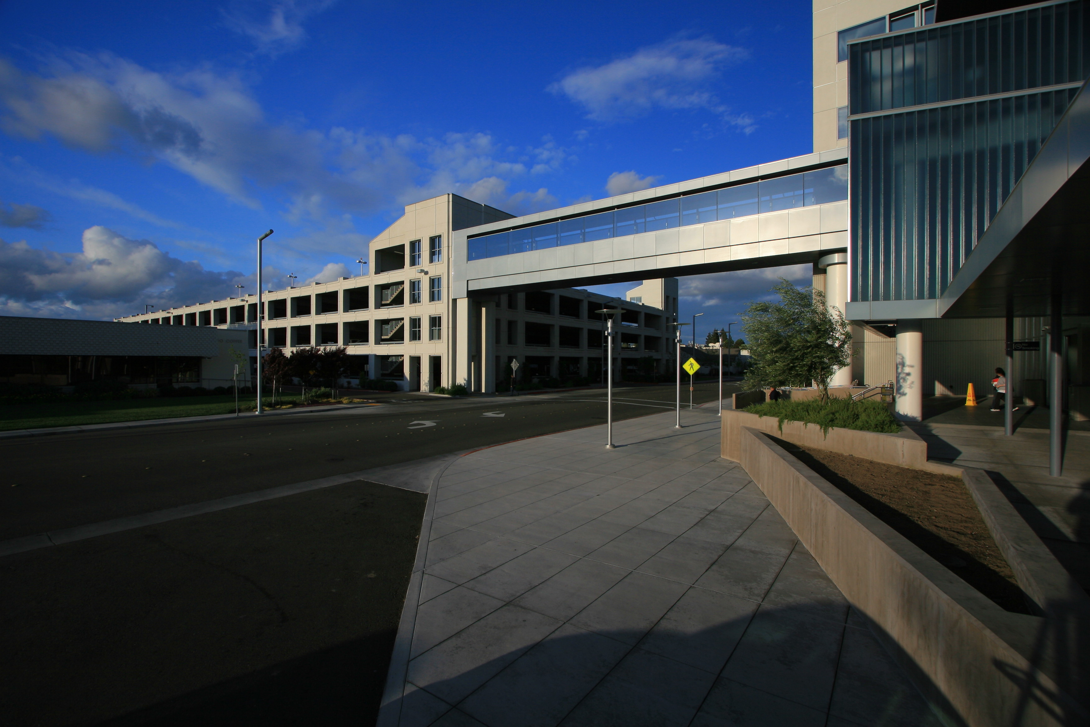 Memorial Hospital Pedestrian Bridge CT Brayton Sons Inc