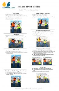 April 2018 – CTB Implements Stretch and Flex Program